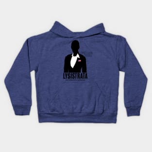 Democratic Congress Woman with Logo (Varient) Kids Hoodie